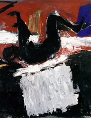 Georg Baselitz, Kriechender Weiblicher Akt-Nr.2, 1977