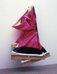 Angela de la Cruz 超大号超级杂乱,粉色与棕色Super Clutter XXL, Pink and Brown (2006)