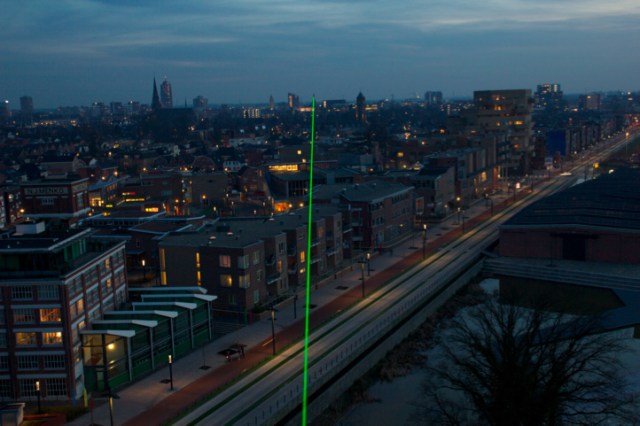 N 52 14.053,E 6 53.796 - N 52 13.247,E 6 53.738,Green Laser, 2x2mm,1530m